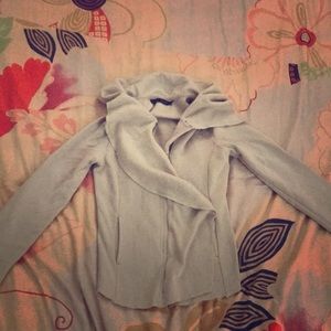 Blanc Noir Khaki Soft Collared Jacket